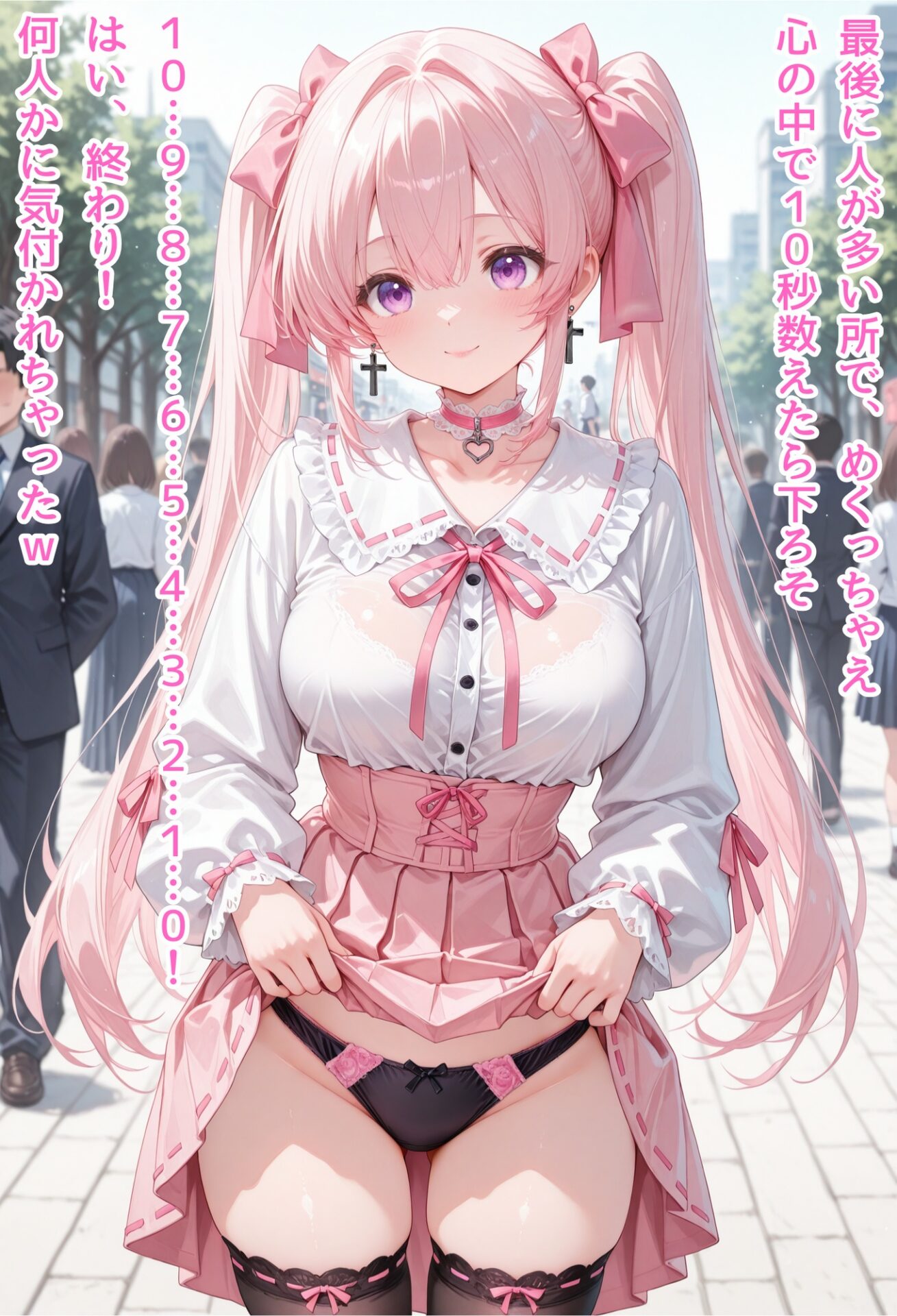 地雷系露出少女ゆあ サンプル画像07