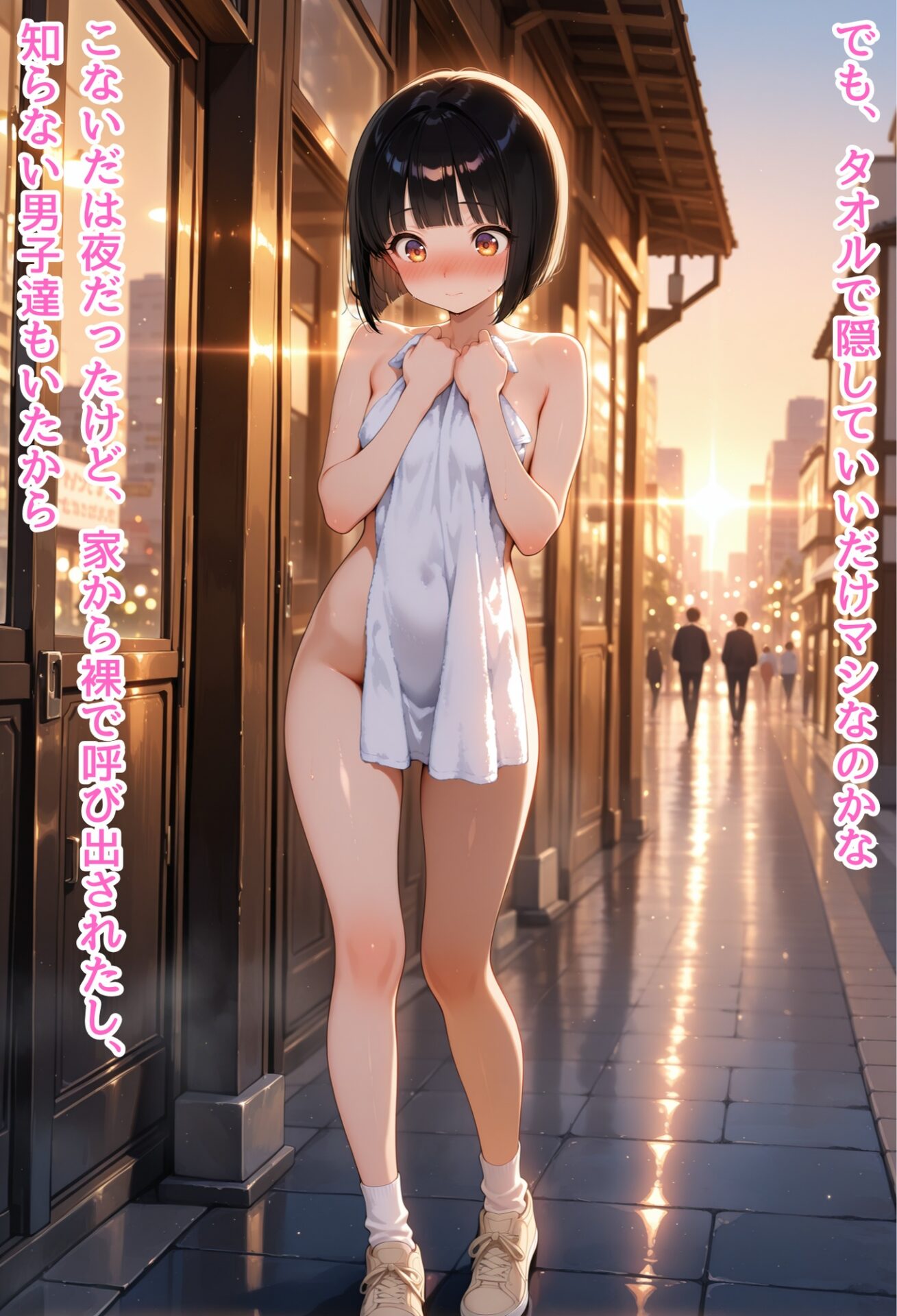 気弱な澪に過激な露出命令4 サンプル画像02